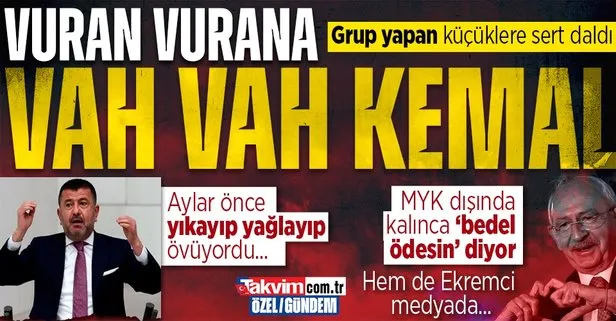 CHP’de Bay Bay Kemal’e vuran vurana! Aylar önce Kılıçdaroğlu dürüst diyen Veli Ağbaba bugün ’Bedel ödesin’ diyor: Hem de Ekremci Halk TV’de