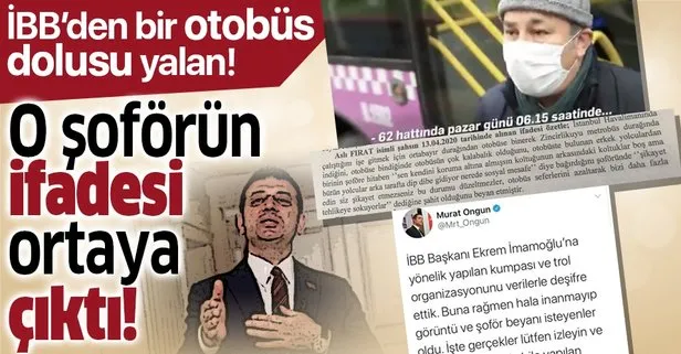 Fazilet durağı soruşturmasında çarpıcı gelişme: Otobüs şoförü de İBB’nin sefer azaltma uygulamasına tepki göstermiş!