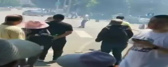 ABDnin Pekin Büyükelçiliği önünde patlama