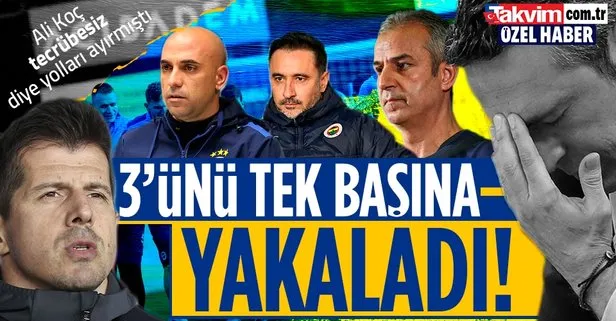 Fenerbahçe’de Ali Koç’un yolları ayırdığı Emre Belözoğlu 3 teknik adamı da yakaladı!
