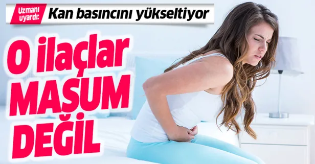 Ağrı kesiciler tansiyonu yükseltir