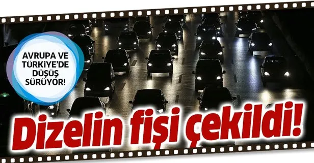 Avrupa'da dizelin fişi çekildi! Kayıp 2020'de de sürüyor