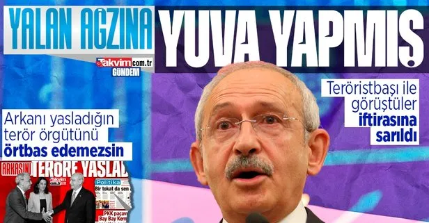 Son dakika: Kılıçdaroğlu’nun teröristbaşıyla görüşme yalanı! Adalet Bakanı Bekir Bozdağ: Güneş balçıkla sıvanmaz