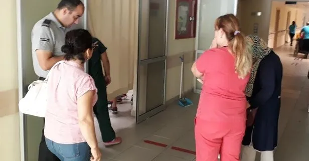 Nöbet çıkışı dehşeti yaşattı