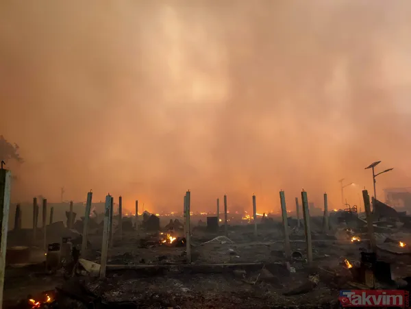 SON DAKİKA: İnsanlık dramı! Bangladeş'te mültecilerin kaldığı kampta yangın çıktı! 15 kişi öldü! 400 kişiden haber alınamıyor - 19