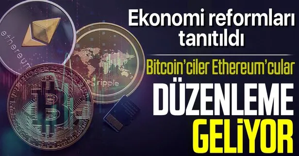 SON DAKİKA: Başkan Recep Tayyip Erdoğan ekonomi reformlarını açıkladı! Bitcoin’e düzenleme geliyor