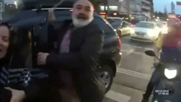 İstanbul Şişli'de dehşet dakikaları! Lüks araçtan inen karı koca...-3