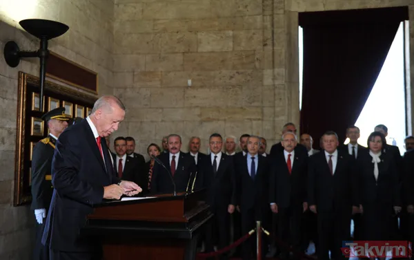 Büyük Zaferin 97'nci yıl dönümü! Anıtkabir'den özel kareler - 41