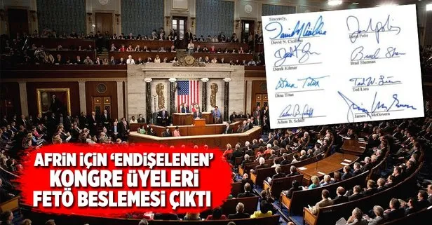 Afrin için kaygılanan kongre üyeleri FETÖ beslemesi çıktı