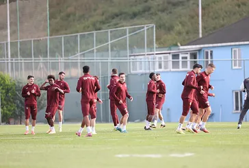 Trabzonspor’da Başakşehir mesaisi sürüyor