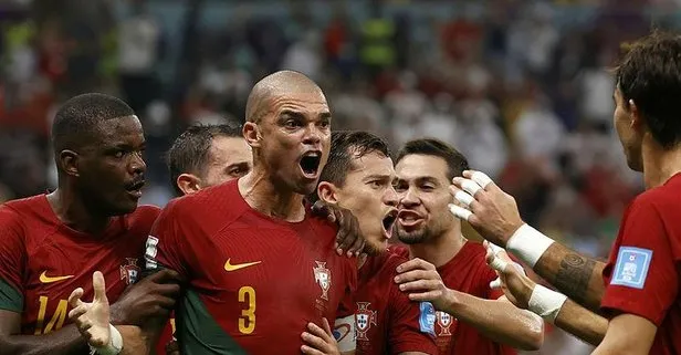 Ronaldo’nun kulübeye çekildiği maçta Portekiz, İsviçre’yi 6-1 mağlup etti! Portekiz ile Fas yarı final için kapışacak