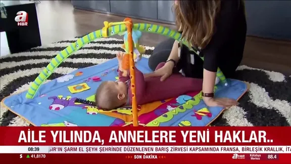 Aile yılında annelere yeni haklar