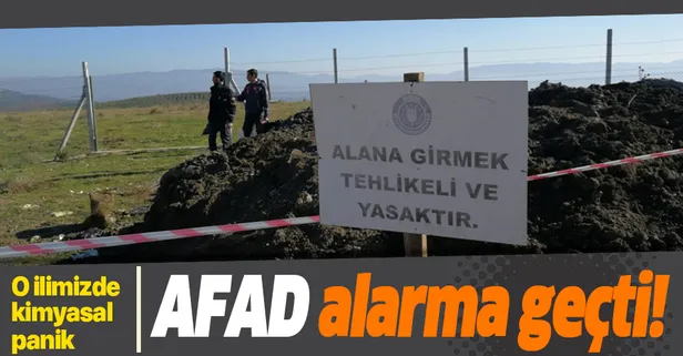 İznik'te kimyasal panik! AFAD alarma geçti