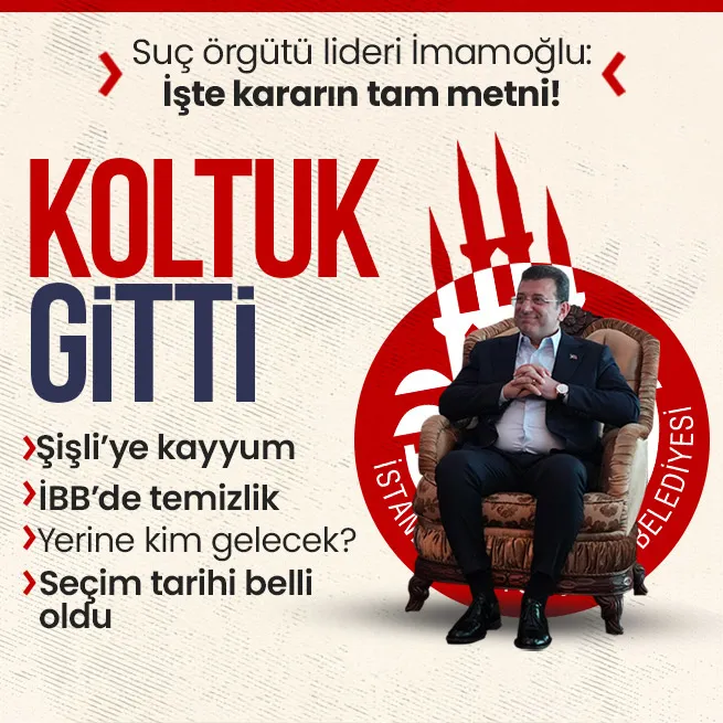 Ekrem İmamoğlu yolsuzluktan tutuklandı: Hakimlik kararına ulaşıldı! Yerine kim gelecek? İşte seçim tarihi
