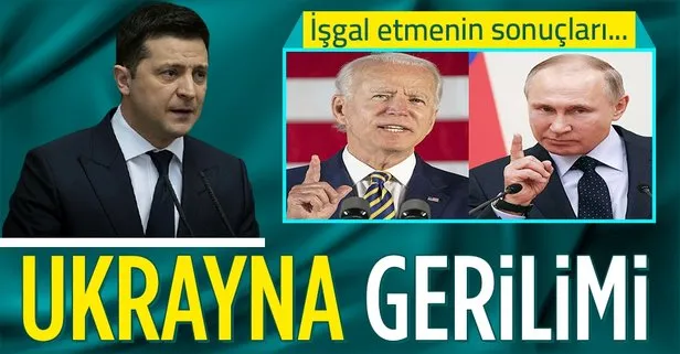 ABD Başkanı Joe Biden’dan Rusya Devlet Başkanı Vladimir Putin’e Ukrayna uyarısı!