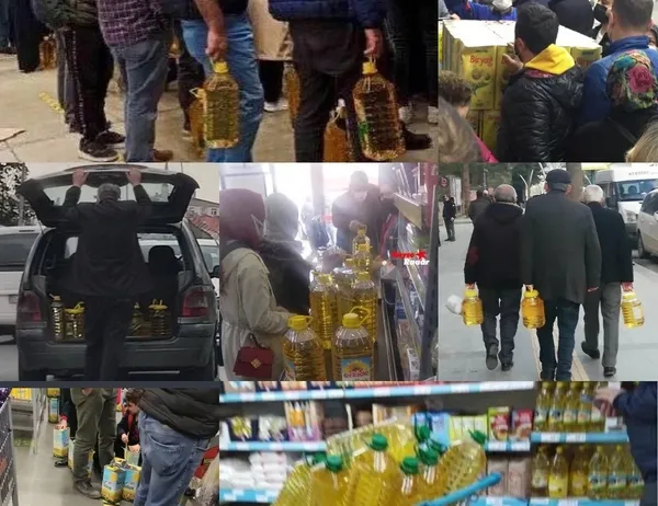 Zincir marketlerin yeni oyunu! Ayçiçek yağı bitecek fısıltısını fırsat bilen zincir marketlerin bazıları stokçuluk yaptı bazıları ise zam!-8