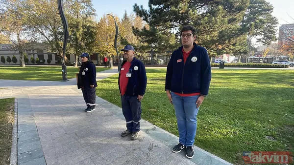 Saat 09.05'te hayat durdu! 81 ilde Atatürk'e saygı duruşu... - 5