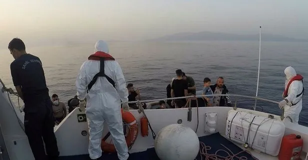 Zalim Yunan! Bodrum açıklarında 25 düzensiz göçmen kurtarıldı