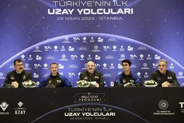 Uzay yolcuları zorlu testlerden geçti!