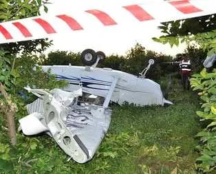 Konya’da eğitim uçağı düştü