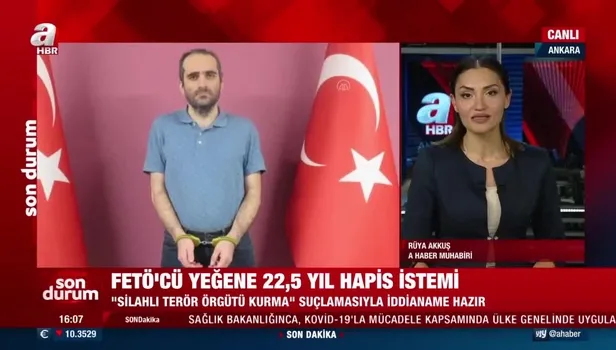 Son dakika: FETÖ elebaşı Gülen'in yeğeni Selahattin Gülen'e 22.5 yıl hapis istemi