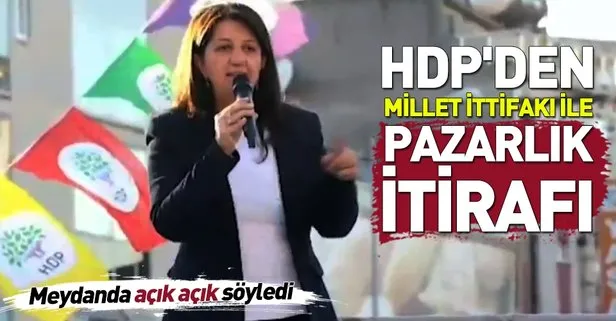 HDP’li vekil Pervin Buldan, aday göstermedikleri ilçelerde Millet İttifakı için oy istedi