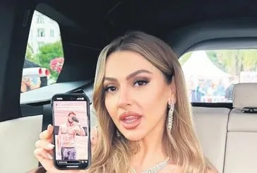 Hadise 'kas'ıldı