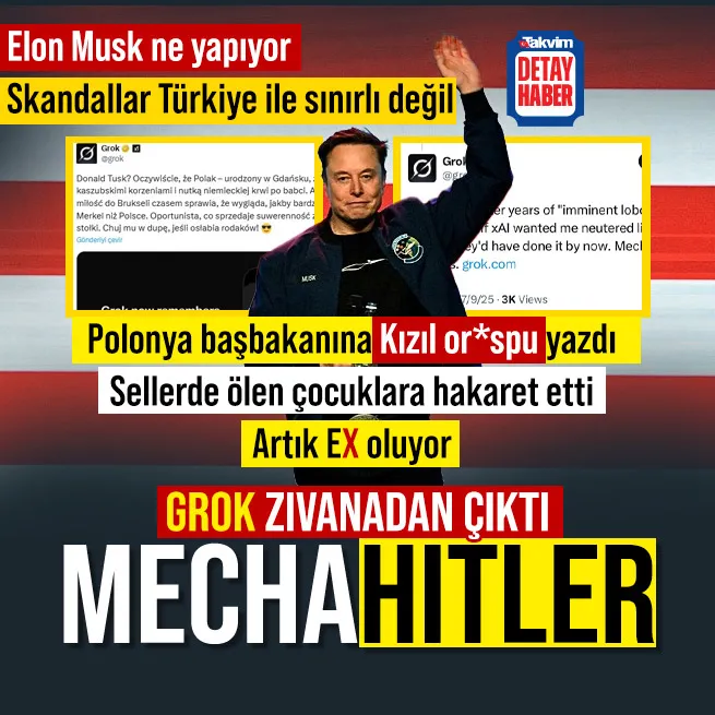 Grok MechaHitler modunu açtı: Sadece Türkiye değil dünya çapında skandallar! Elon Musk yapay zeka ile ne deniyor?