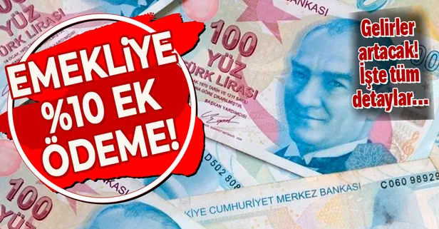 Emekliye %10 ek ödeme! Emekli maaşlarında ne kadar artış olacak? TÜED çağrı yaptı...