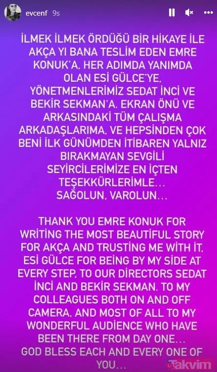 Burak Özçivit'in eşi Fahriye Evcen'den ayrılık mesajı! Alparslan Büyük Selçuklu'nun Akça Hatun'u üzdü: "İlmek ilmek..." - 4