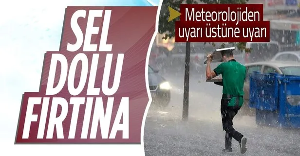 Meteorolojiden o bölgeler için yağış uyarısı: Çok kuvvetli geliyor! Hava durumu raporu...