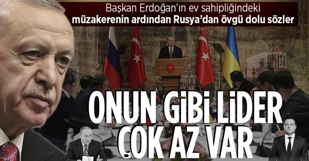 Kremlin Sözcüsü Dmitriy Peskov'dan yoğun diplomasi trafiği yürüten Başkan Recep Tayyip Erdoğan'a övgü dolu sözler