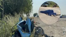 Eskişehir’de acı olay | Otomobilin çarptığı motosikletli feci şekilde can verdi