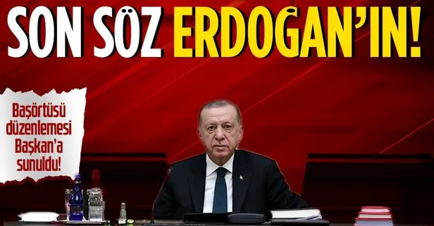 Bakan Bozdağ’dan başörtüsü düzenlemesiyle ilgili flaş açıklama: Başkan Erdoğan’a sunuldu!