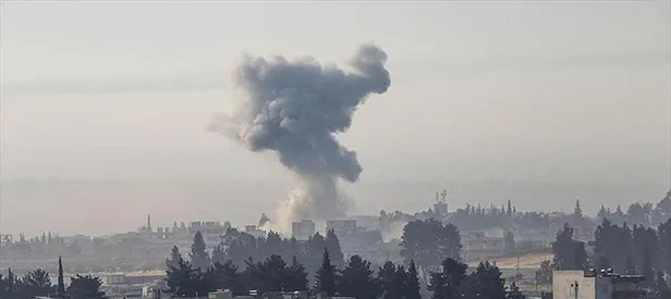 O binalar içindeki teröristlerle imha edildi!