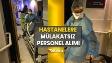 13-30 Kasım güvenlik, temizlik, hemşire, hastabakıcı, sağlık personeli alımı şartları açıklandı! Hastanelere mülakat ve ikamet şartsız alım ilanları