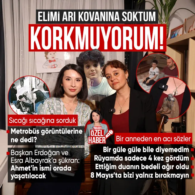 Mattia Ahmet Minguzzinin annesi Yasemin Minguzziden katillerin metrobüs görüntüleri hakkında ilk açıklama