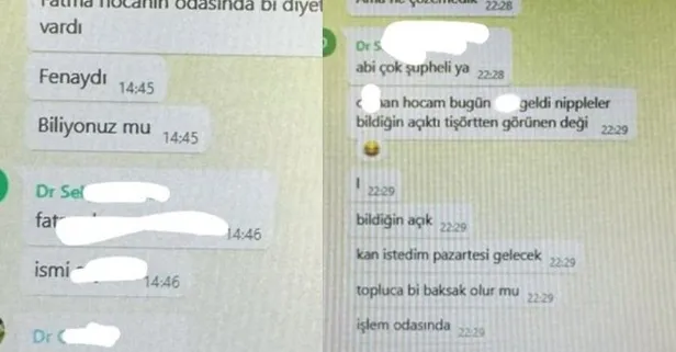 Doktorların iğrenç yazışmaları ifşa olmuştu! Selçuk Üniversitesi’nden o yazışmalara ilişkin açıklama: Personeller görevden uzaklaştırılmıştır