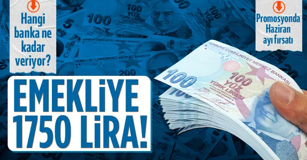 Emekliye 1.750 TL