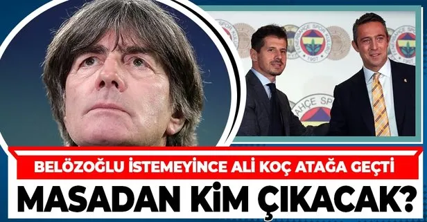 Fenerbahçe’de Ali Koç hoca meselesi için Emre Belözoğlu ile bir araya geliyor: Adaylar Löw, Sarri, Dalic ve Gallardo