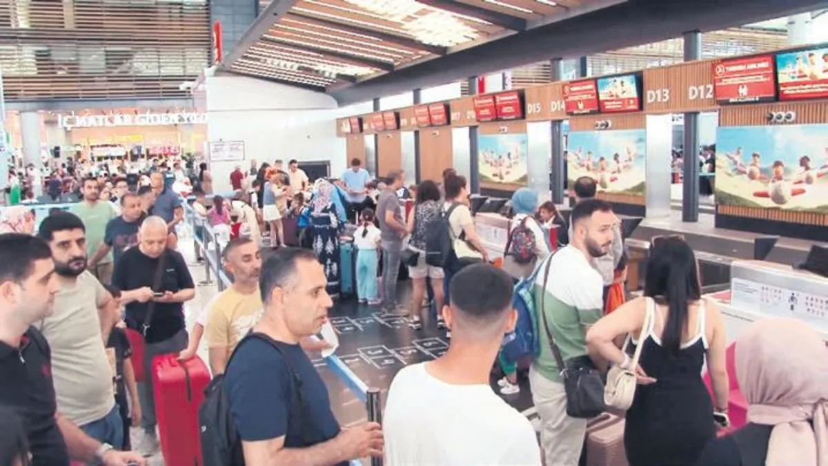 İstanbul Havalimanı'nda en yüksek 2. uçuş sayısı