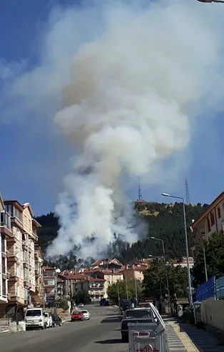 Son dakika: Ankara'da orman yangını! Ekiplerin müdahalesi sürüyor...