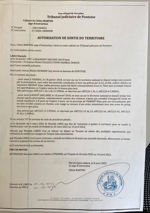Fransız yargıçtan gurbetçi taraftar Mustafa Likos'a şampiyonluk izni! Trabzonspor’un şampiyonluğunu ve oraya gelmeyi düşünüyorum.-6