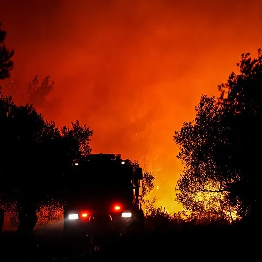 Çanakkale alev alev