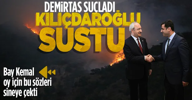 Sabah gazetesi yazarı Mahmut Övür yazdı: Demirtaş suçladı CHP sustu