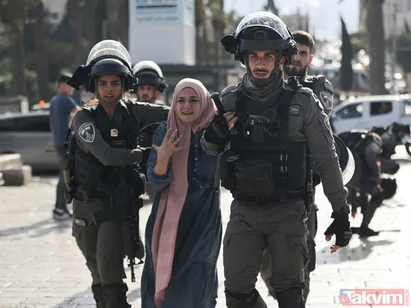 İsrail'den insanlık dışı müdahale! Kadın ve çocuklara sert müdahale - 11