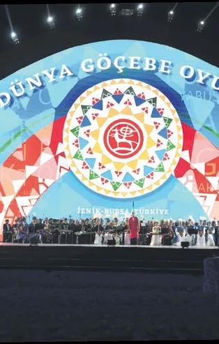 Dünya Etnospor Konfederasyonu Başkanı Bilal Erdoğan 4. Dünya Göçebe Oyunları’nın kapanış töreninde konuştu