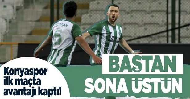 Son dakika: Konyaspor BATE Borisov’u rahat geçti