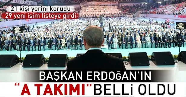 AK Partinin yeni MKYKsı belli oldu!