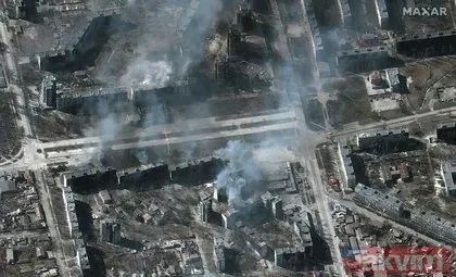 Rusya - Ukrayna savaşında dev yıkım uydu görüntülerine yansıdı! Mariupol kentinin eski halinden eser yok